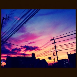 夕陽