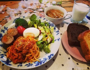 朝食